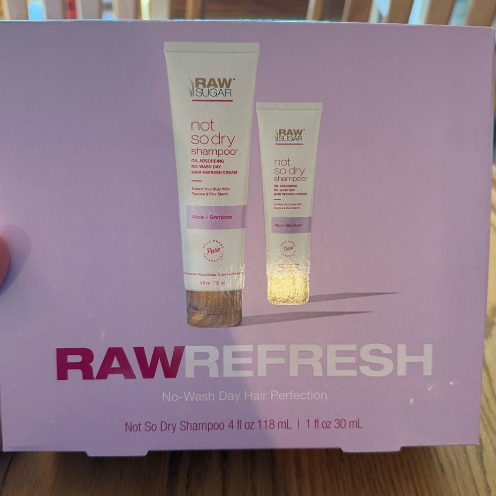 New Raw Sugar Not So Dry Shampoo